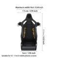 Racing Seat Design Car Phone Holder Mount Stand Suction Cup Smartphone Mobile Cell Support in Car Bracket for IPhoneSamsung Mi. 