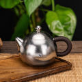 Boundless Voyage Titanium Teapot, Lightweight Loose Leaf Kettle with Anti-Scald Handle & Lid, Tea Maker for Home Office Ti3111D.