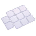 10pcs/lot Transparent SD Memory Card Case Holder Box Storage Boxes Memory Card Clear Plastic Case Holder Protector. 