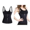 Women Waist Trainer Corset Clip and Zip Vest Body Building Shaper Tools Cincher Sweat Vest with Adjustable StrapsWaist Trainer Corset Clip and Zip Vest Body Shaper Cincher Sweat Vest with Adjustable Straps for women. 