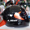 LS2 Flash FF802 Monocolor Gloss Black Full Face Single Visor Helmet. 