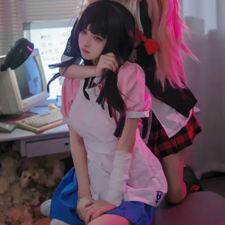 Danganronpa%20Mikan%20Tsumiki%20Cosplay%20Outfit%20With%20Wig%20Anime%20Halloween%20Despair%20Ultimate%20Nurse%20Uniform%20Maid%20Costume%20Full%20Set%20For%20Women%20-%20Image%205