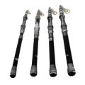 DEUKIO Portable Telescopic Travel Fishing Rod Carbon Fiber Spinning Rod 1.8M-2.7M Rock Fishing Pole with Reel Seat for Carp. 
