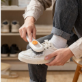 Multifunctional Liquid Adding Shoe Brush Press Type Liquid Dispensing Cleaning Brush Soft Bristle Household Sneaker Washing Tool. 