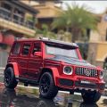 1:32 Diecast Mercedes-Benz G700 Brabus alloy car model light sound. 