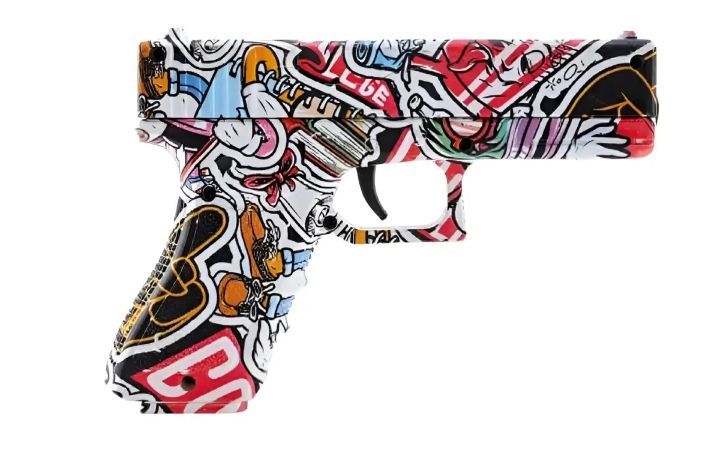 Glock%20Gel%20blaster%20large%20size%20GRAFFITI%20gun%2014+%20blaster%20gun%20-%20Image%203