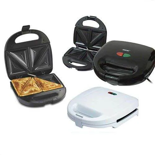 Sandwich Toaster Black 01 Year Company Warranty