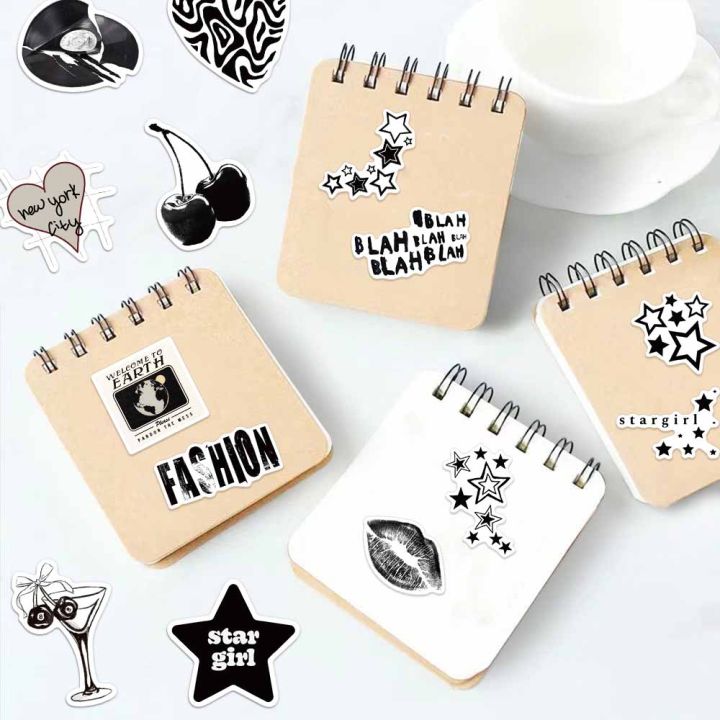 50PCS%20Creative%20Black%20Y2K%20Creative%20Stickers%20Premium%20Phone%20Cases%20Laptop%20Water%20Cups%20Refrigerator%20Desktop%20Waterproof%20Stickers%20-%20Image%205