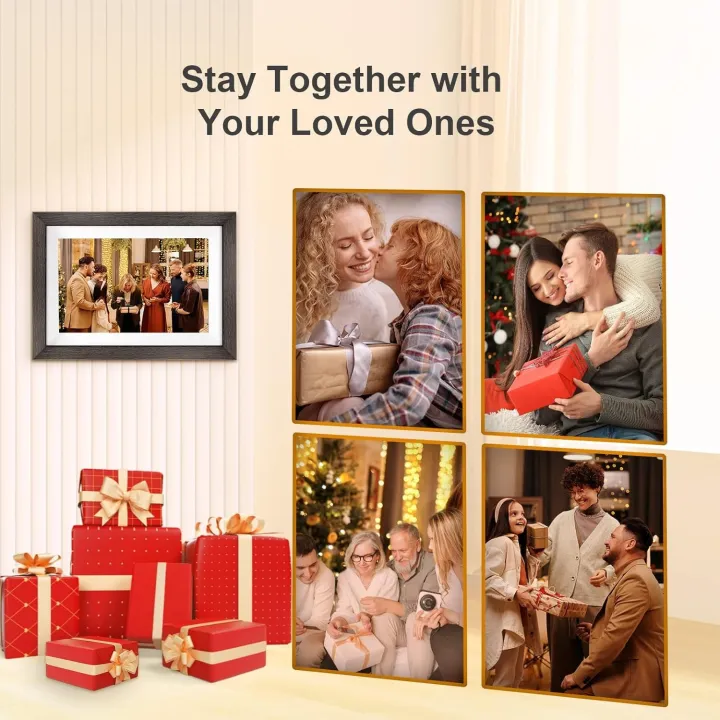 Frameo%2010.1%20inch%20Digital%20Picture%20Frame%20Smart%20Digital%20Photo%20Frame%20Wood%20IPS%20HD1080P%20Touch%20Screen%20Auto-Rotate%20Easy%20Setup%20to%20use%20-%20Image%203