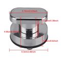 Anti-slip Handrail with Suction Cup No Drilling Shower Handle Offers Safe Grip for Safety Grab in Bathroom Bathtub Glass Door.