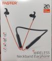 Faster wireless Neckband earphones. 