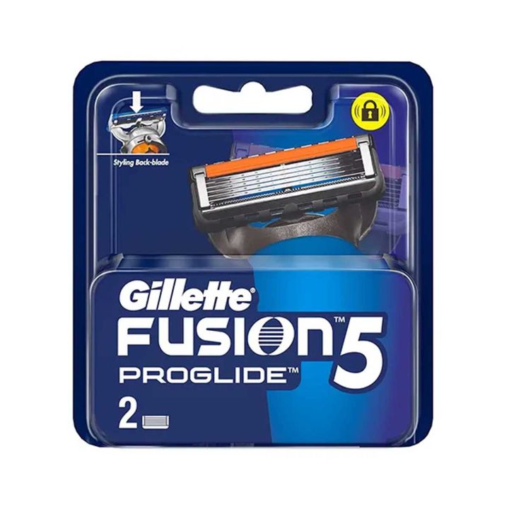 Gillette Fusion5 Proglide Razor Blades 2Pcs
