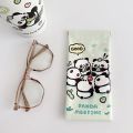 Magnetic Panda Sunglasses Case Auto Close Portable Anti Crush Eyewear Pouch for Kids Students Travel. 