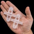 2 Piece White Fish Aquarium Glass Partition Suction Clip Sucker Clamp Kohinoor Aquarium. 