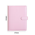 A5 New Vintage Refillable Notebook File Folder Notepad Cover Leather Ring Binder Office Supplies. 