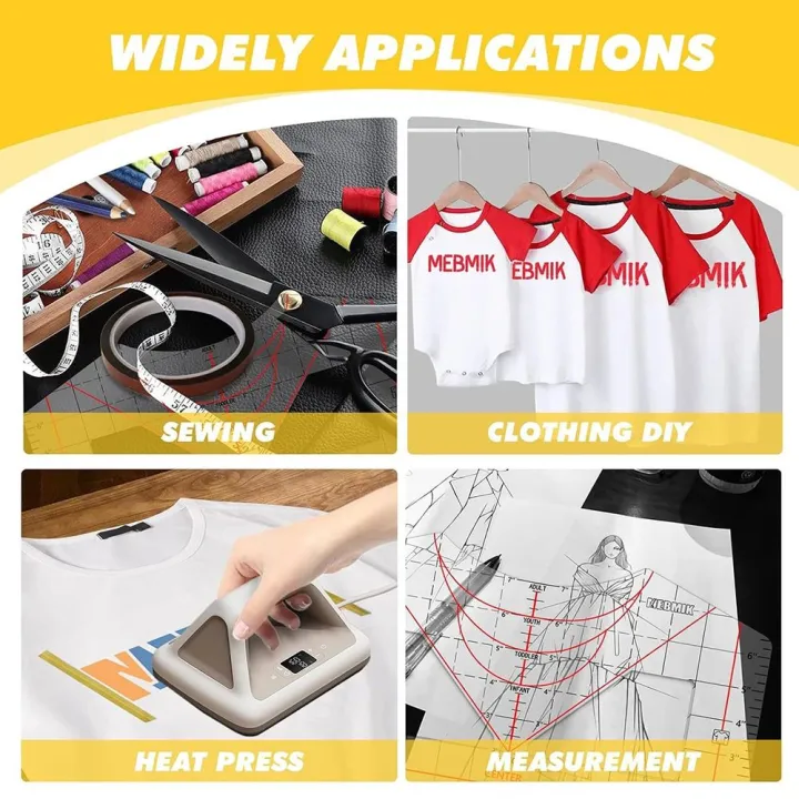 Tshirt%20Ruler%20Guide%20for%20Vinyl%20Alignment%20for%20Heat%20Press%20in%20HTV%20Vinyl,%20All-in-ONE%20T%20Shirt%20Ruler%20to%20Center%20Design%20and%20Craft%20Sewing%20-%20Image%206