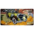 Retro Pin Up Metal Tin Signs Rusted Style Bus Car Car License Plate Posters Classic Plaques Wall Decors. 