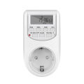 EU Plug Timer Switch Digital Power Socket Energy Saving Adjustable Kitchen Timer Outlet Week Hour Programmable Timing Socket. 