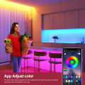 DC12V/24V Bluetooth APP 4 pin RGB controller 1 to 1 or 1 to 2 Smart LED Controller With Remote control For RGB LED strip light. 