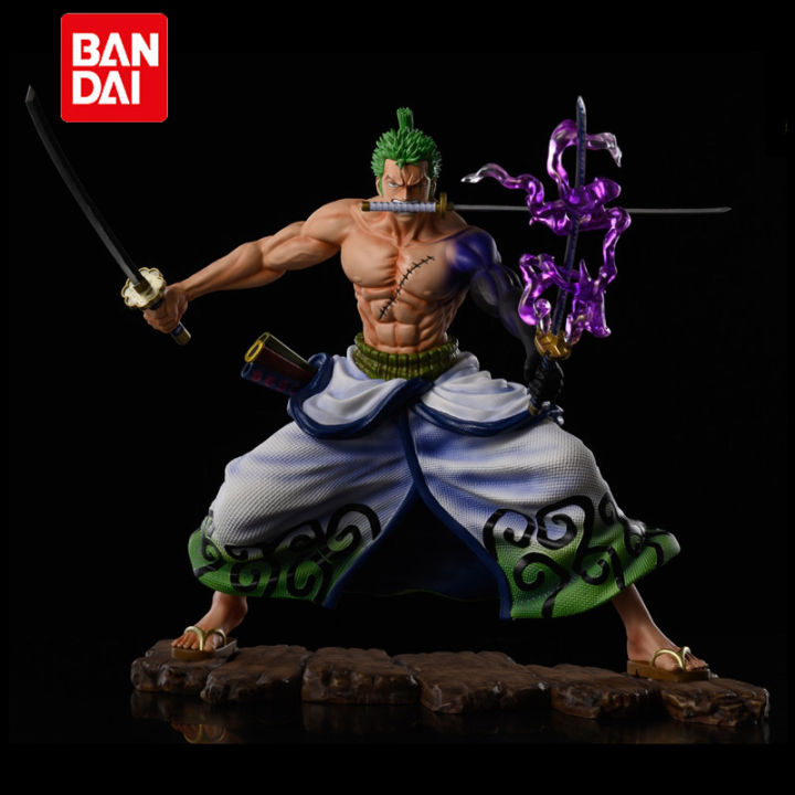 New 20cm One Piece Anime Figure GK Roronoa Zoro Action Figure PVC