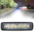 18w 6 LED Car Work Light High Bright Spotlight Universal Offroad Automobile Truck Driving Fog Headlights DRL Driving Lamp 12V. 