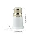 B22-E27 lamp holder adapter / E27-B22 bulb base converter for home incandescent lamps CFL LED floor lamp conversion socket.