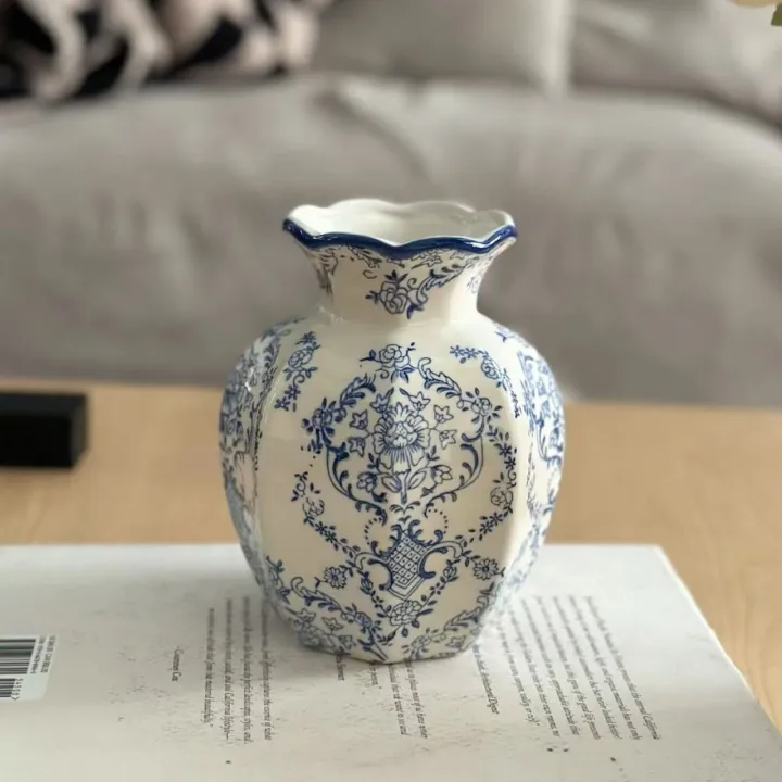 1PCS%20%20Hand-Painted%20Blue%20and%20White%20Porcelain%20Vase%20Elegant%20Home%20Decor%20for%20Living%20Room%20Entryway%20Desktop%20Flower%20Arrangement%20Display%20home%20decoration%20item%20-%20Image%207