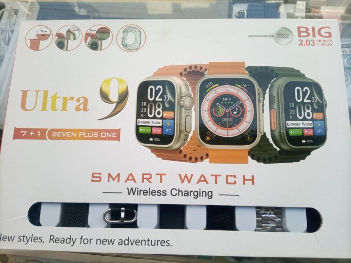 watch ultra 9,seven plus one,Big,2.03 infinite display