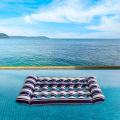 Inflatable Floating Bed Thicken PVC Inflatable Water Sleeping Bed Portable Floating Lounger Air Mattress for Swimming Pool Party.