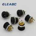 DC12V 5.5 x 2.1mm Plastic Male Plugs DC022 DC Power Socket Female Jack Screw Nut Panel Mount Connector. 