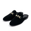 Stylish Velvet Half Shoes For men. 