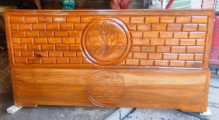 nice quality furniture bed 6/7 fit semi box