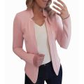 2025 Women's Thin White Blazer Summer Autumn Slim Fit Long Sleeve Open Stitch Office Coat Tops Black Ladies Fashion Outwear.