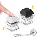 Keyboard Fidget Toys, Keyboard Fidget Keychain Decompression Toys Keyjcap Clicker Fidget Toy Stress Relief Fingertip Gadget. 