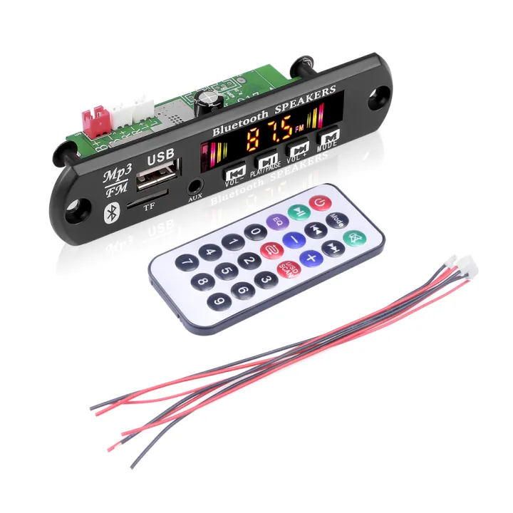 2*25W%20Stereo%2012V%2050W%20Amplifier%20Car%20FM%20Radio%20Module%20Stereo%20Bluetooth%205.0%20MP3%20Player%20Decoder%20Board%20Support%20TF%20USB%20AUX%20Recorders%20-%20Image%207
