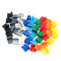 20pcs DIY Bricks 44728 Bracket 1x2-2x2 Studs Building Blocks DIY Educational Compatible Assembles Particles Creative Kids Toys.
