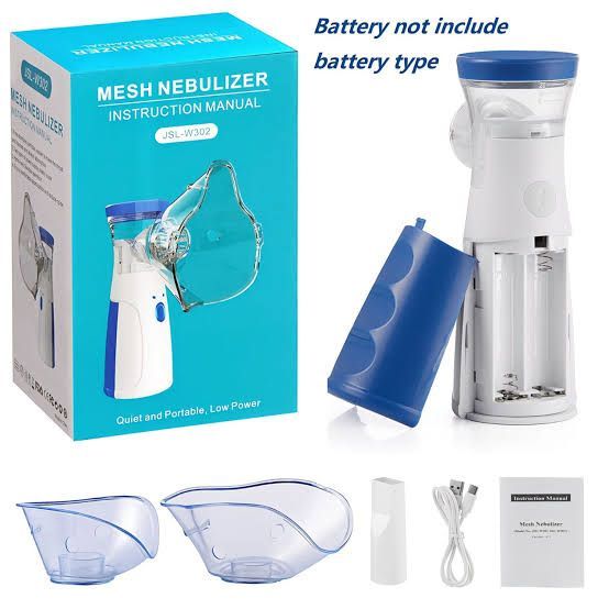Nebulizer. adults + child Mini Smart Nebulizer Machine. Rechargeable and Portable. mini size, Lithium Battery