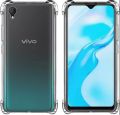 Shockproof transparent back cover for vivo Y1s. 