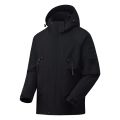 Autumn Men's Mountaineering Jacket Windproof and Waterproof Fabric Fashion Hip Hop Design Casual Neutral Oversize Outdoors Coat. 