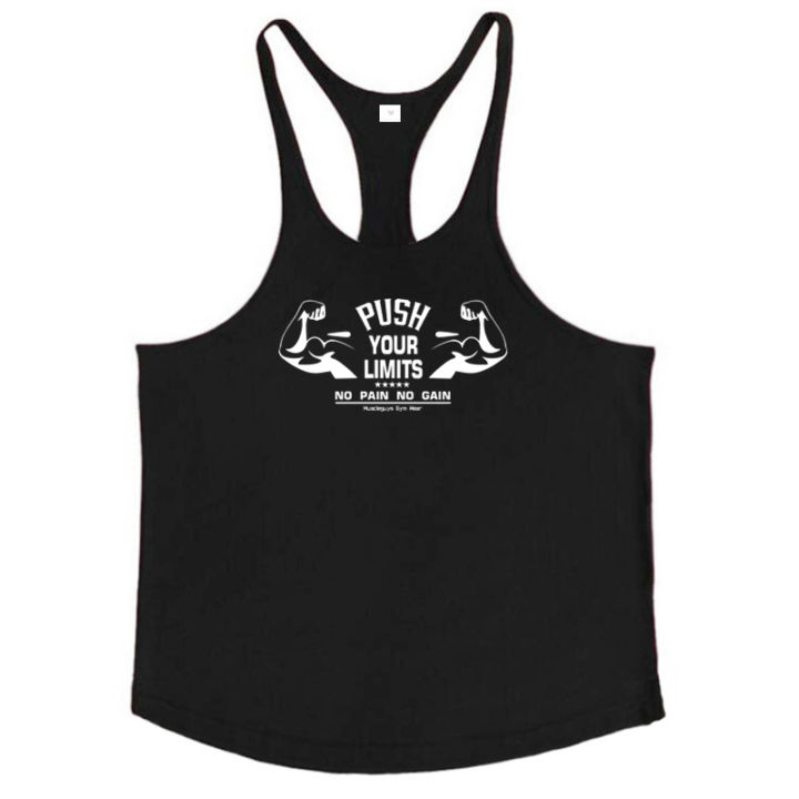 Men's%20Cotton%20Gym%20Stringer%20Tank%20Tops%20PUSH%20YOUR%20LIMITS%20Running%20Vests%20Y-Back%20Bodybuilding%20Sleeveless%20Shirt%20Muscle%20Fitness%20Singlets%20-%20Image%206