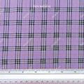 Cotton TC small plaid fabric 1 inch width 45 inch meter fabric yard fabric. 