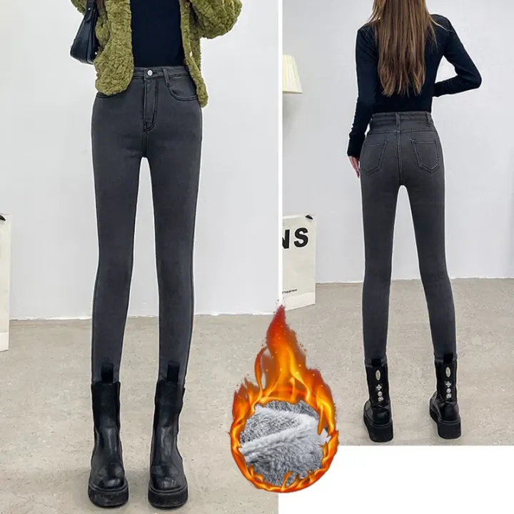 Winter%20Lady%20Thermal%20Plush%20Jeans%20Snow%20Warm%20Stretch%20Jeans%20Hot%20Sale%20High%20Waist%20Fleece%20Pants%20Female%20Straight%20Leg%20Denim%20Trousers%20-%20Image%206