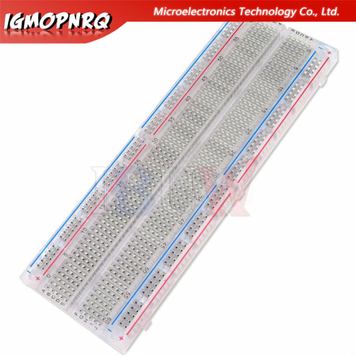 1PCS%20MB-102%20MB102%20Breadboard%20830%20/%20400%20Point%20Solderless%20PCB%20Bread%20Board%20transparent%20Test%20Develop%20DIY%20Black%20White%20For%20Arduino%20-%20Image%205