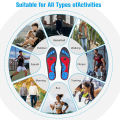 Acupoint Massage Insoles Arch Support Orthopedic Mat Magnetic Therapy Sports Shoe Mat Soft Relax  Feet Hiking Shoe Accessories. 