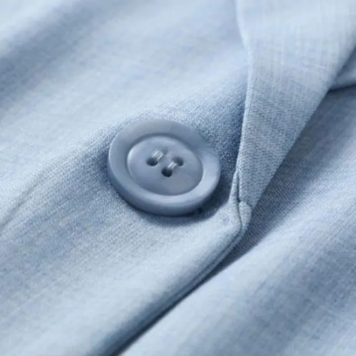 Blue%20Solid%20Casual%20Turn-Down%20Collar%20Single%20Button%20Three%20Quarter%20Sleeve%20Women's%20Jacket%20Suit%20Blazer%20Short%20Jackets%20Coat%202024%20Fashion%20-%20Image%206
