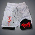 2 in 1 Compression Shorts for Men Gym Workout Running Shorts with Phone Pockets Athletic Quick Dry Activewear.