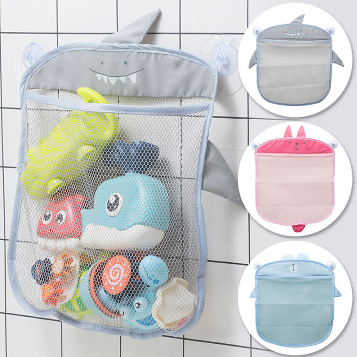 Baby Bath Organizer Children's bath toys storage mesh bag cartoon cute ...