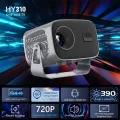 HY310 4K Android 11 Projector Native 1080*720P 390ANSI 2.4G&5G Dual BT5.0 Cinema portable Home Projector. 