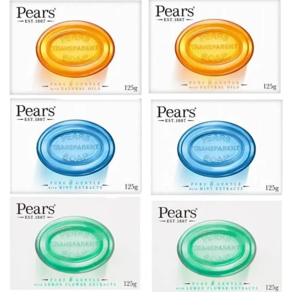 Get 1 pc Pears transparent soap 🧼 125g In 3 Different Colours | Daraz.pk