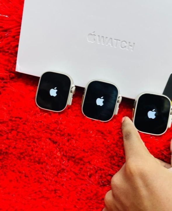 premium Apple Watch Ultra 2 mastercopy original serial number 49mm amoled display screw lock strap smartwatch